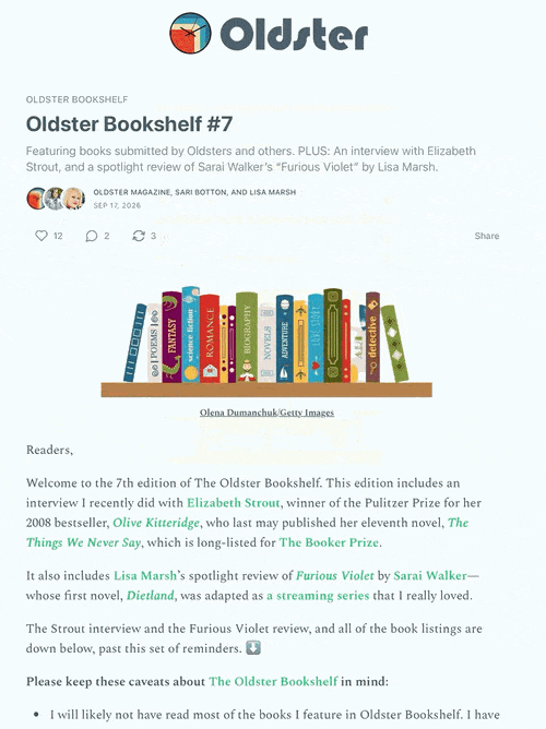 Restoration by Carol Davis featured in Oldster Bookshelf #7
